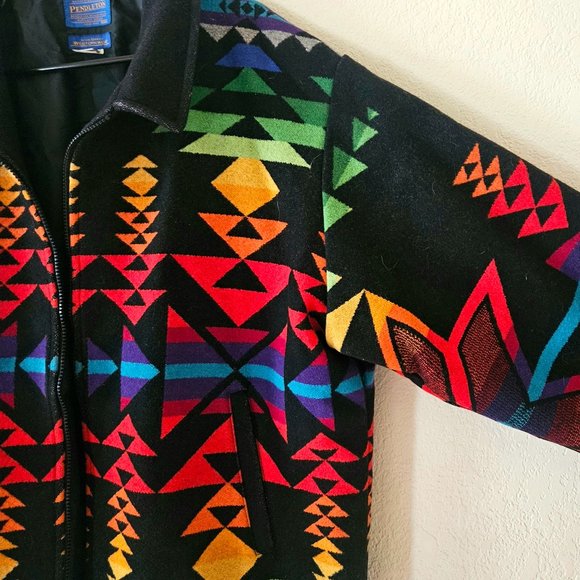 Pendleton Rainbow Bomber Jacket XXL